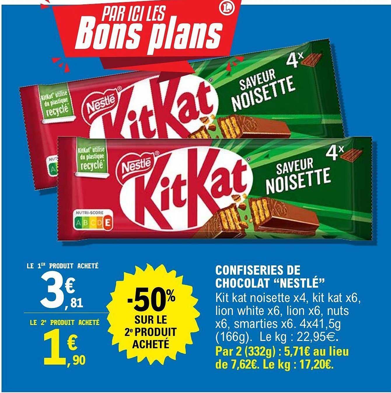 CONFISERIES DE CHOCOLAT “NESTLÉ”