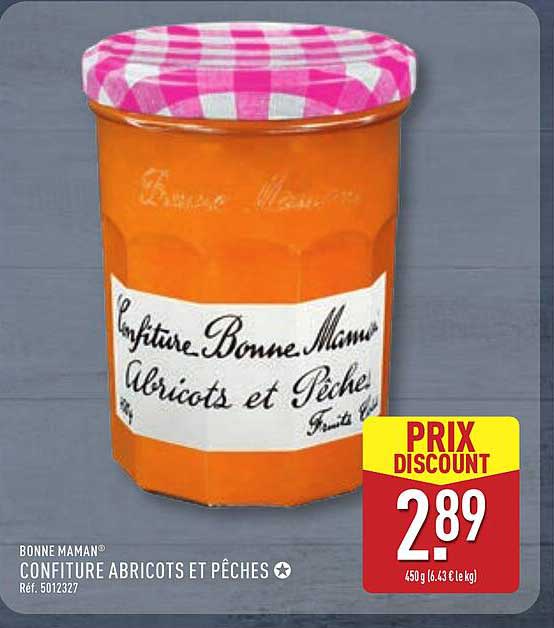 CONFITURE ABRICOTS ET PÊCHES
