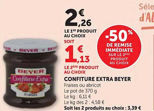 CONFITURE EXTRA BEYER
