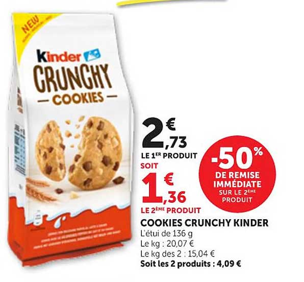 Cookies Crunchy Kinder