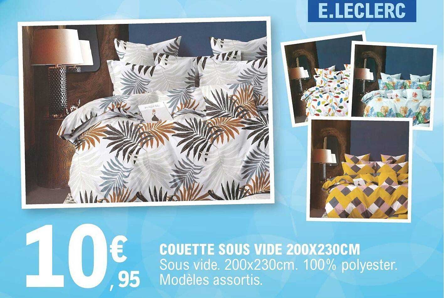 COUETTE SOUS VIDE 200X230CM