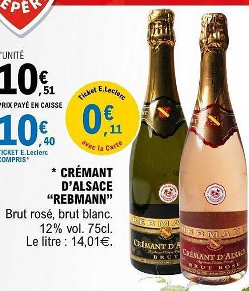 CRÉMANT D’ALSACE “REBMANN”