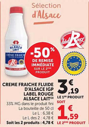 CREME FRAICHE FLUIDE D'ALSACE IGP LABEL ROUGE ALSACE LAIT(3)