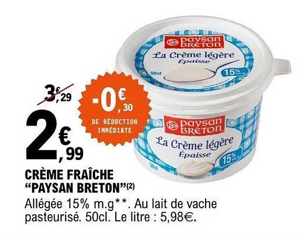 CRÈME FRAÎCHE “PAYSAN BRETON”