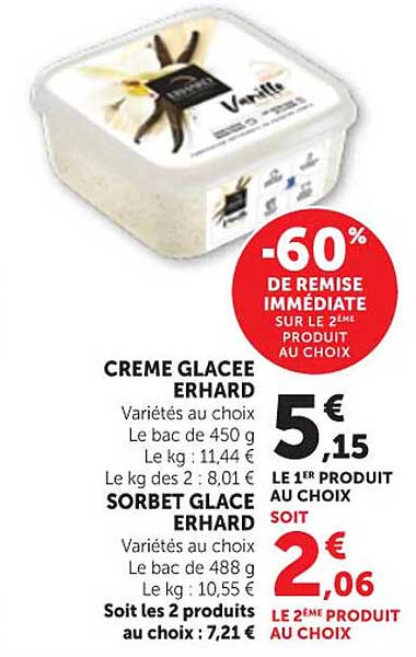 CREME GLACEE ERHARD