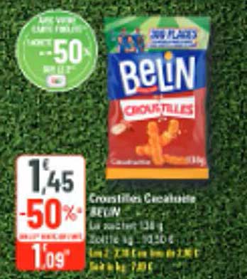 Croustilles Céréales BELIN