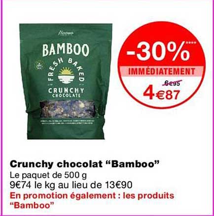 Crunchy chocolat “Bamboo”