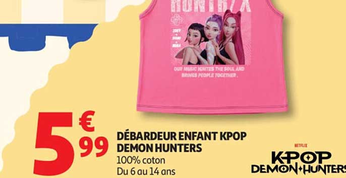 DÉBARDEUR ENFANT KPOP DEMON HUNTERS