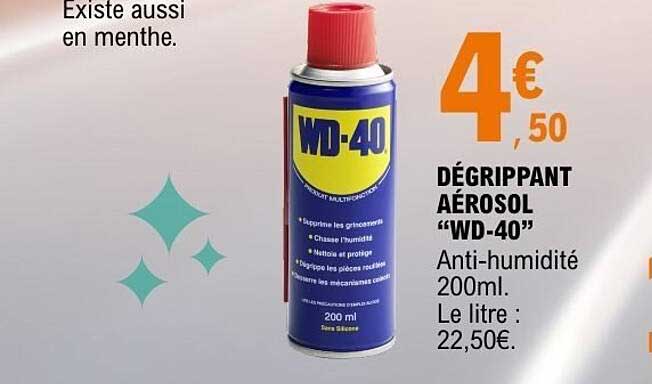DÉGRIPPANT AÉROSOL “WD-40”