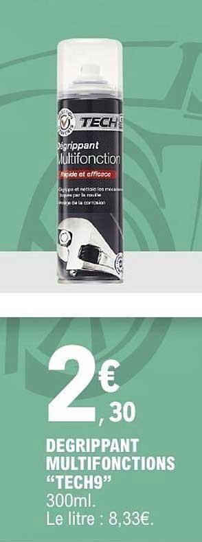 DEGRIPPANT MULTIFONCTIONS “TECH9” 300ml