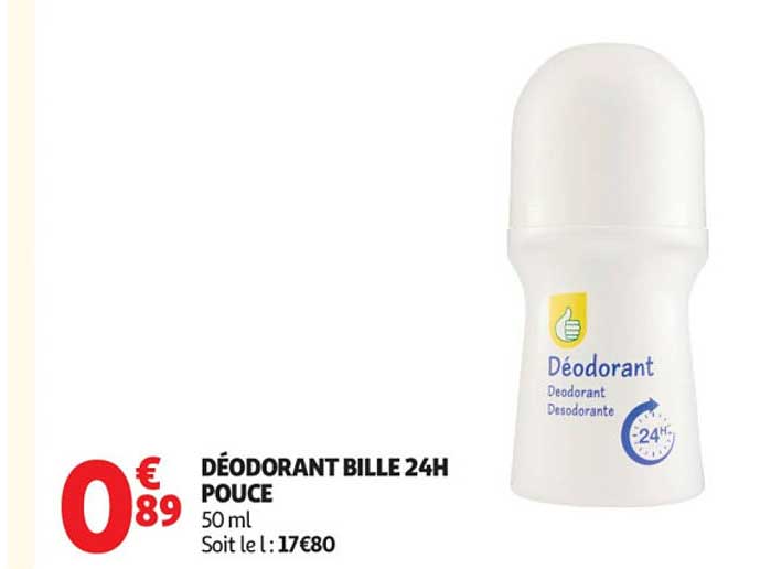 DÉODORANT BILLE 24H POUCE 50 ml