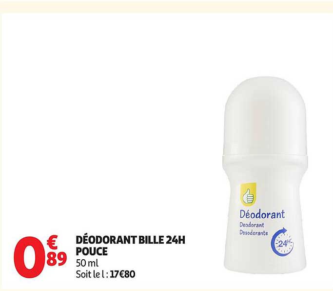 DÉODORANT BILLE 24H POUCE