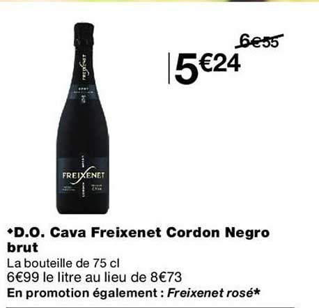 D.O. Cava Freixenet Cordon Negro brut