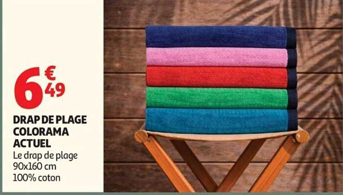 DRAP DE PLAGE COLORAMA ACTUEL