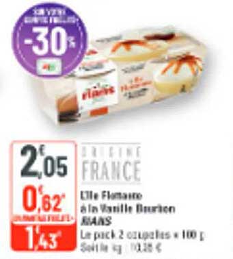 Elle Flambée à la Vanille Bourbon