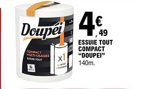 ESSUIE TOUT COMPACT “DOUPEI” 140m.