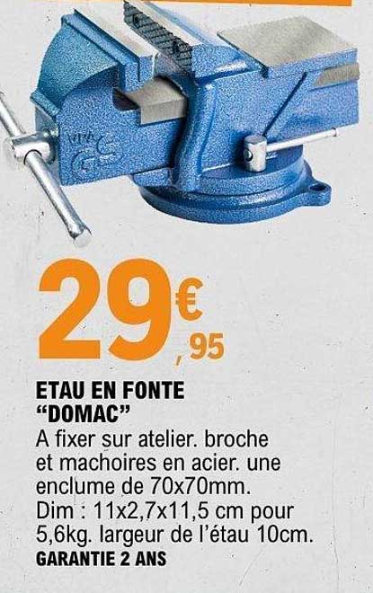 ETAU EN FONTE “DOMAC”