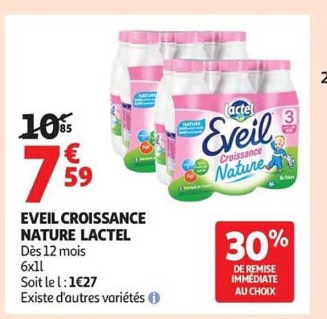EVEIL CROISSANCE NATURE LACTEL