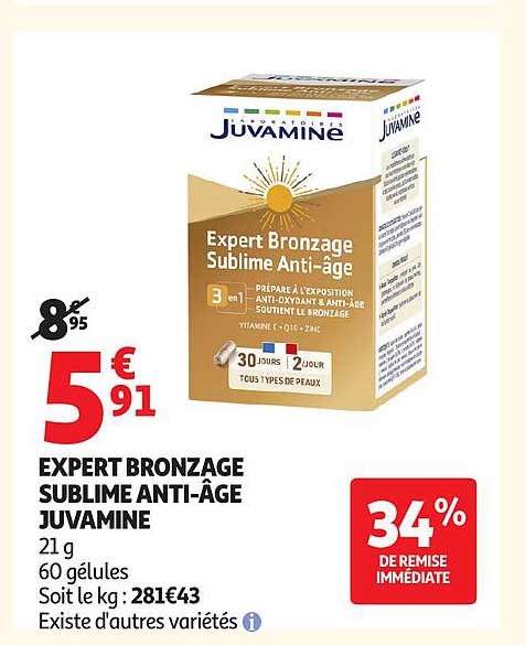 EXPERT BRONZAGE SUBLIME ANTI-ÂGE JUVAMINE