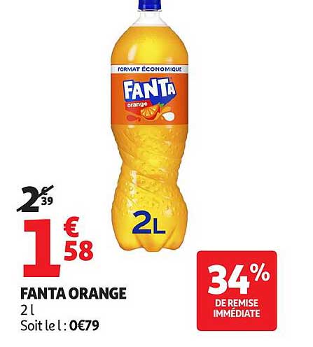 FANTA ORANGE 2 L