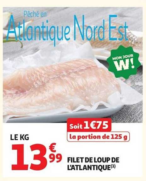 FILET DE LOUP DE L'ATLANTIQUE(1)