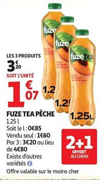 FUZE TEA PÊCHE