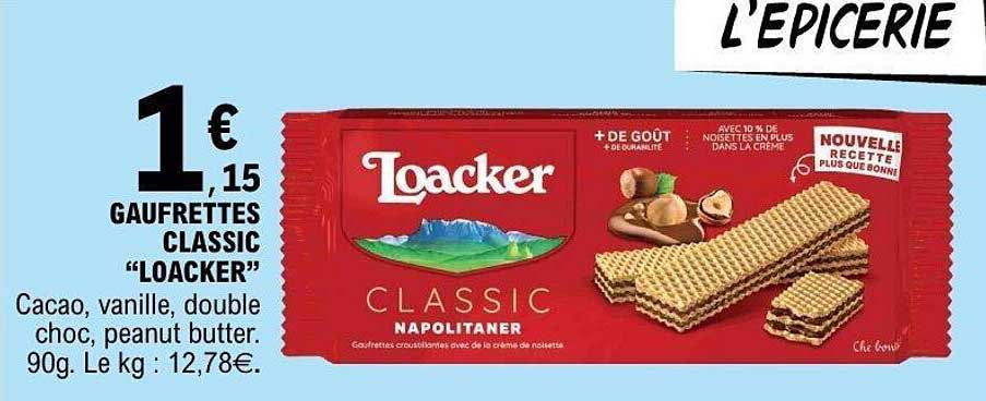 GAUFRETTES CLASSIC “LOACKER”