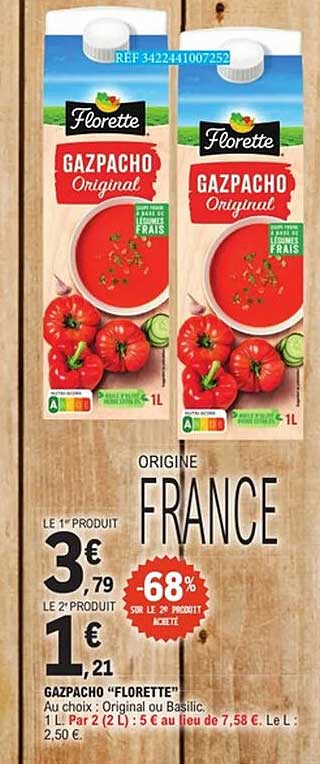 GAZPACHO "FLORETTE"