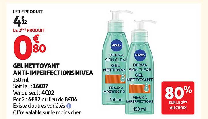 GEL NETTOYANT ANTI-IMPERFECTIONS NIVEA