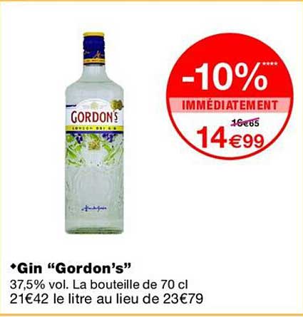 Gin “Gordon’s”