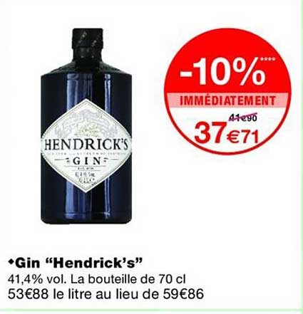 Gin “Hendrick’s”