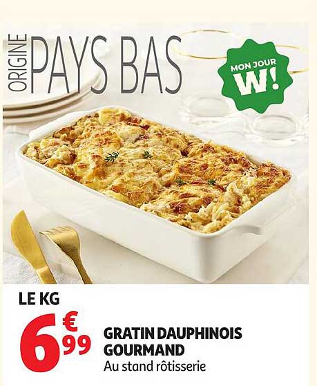 GRATIN DAUPHINOIS GOURMAND