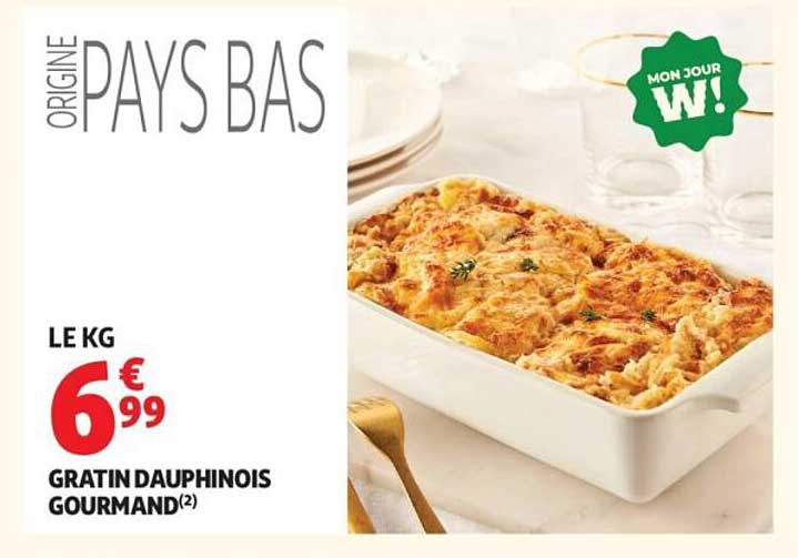 GRATIN DAUPHINOIS GOURMAND(2)