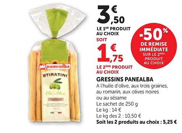 GRESSINS PANEALBA