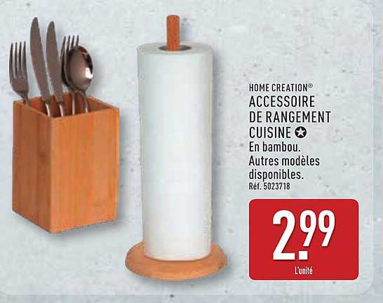 HOME CREATION® ACCESSOIRE DE RANGEMENT CUISINE