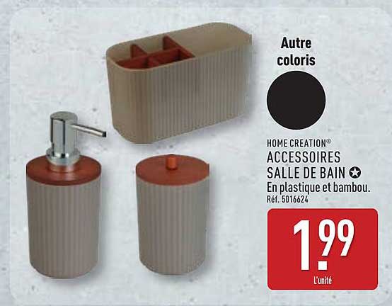 HOME CREATION® ACCESSOIRES SALLE DE BAIN