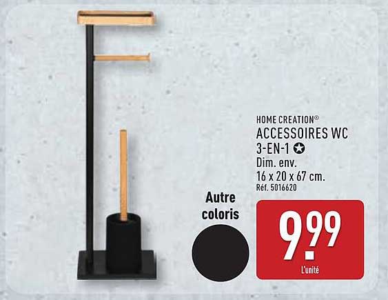 HOME CREATION® ACCESSOIRES WC 3-EN-1
