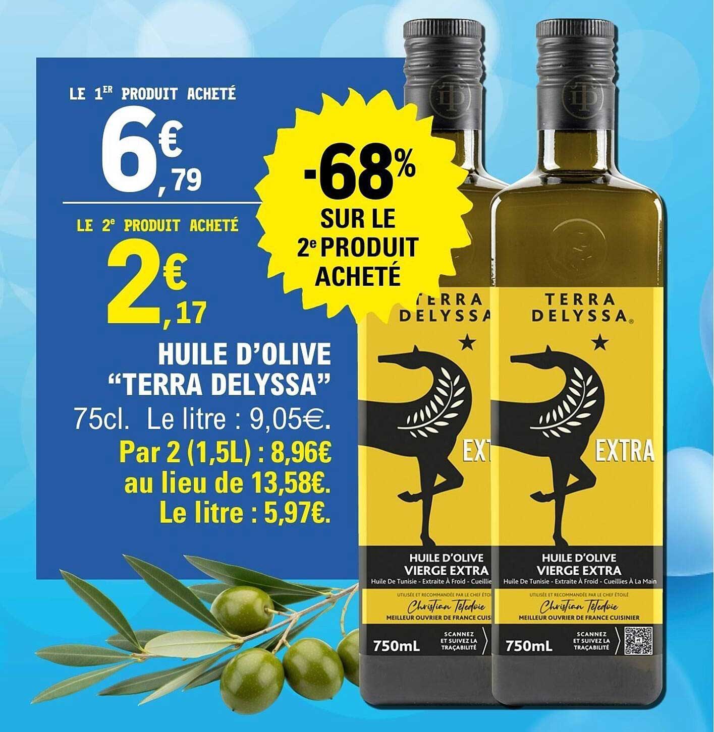 HUILE D’OLIVE “TERRA DELYSSA”
