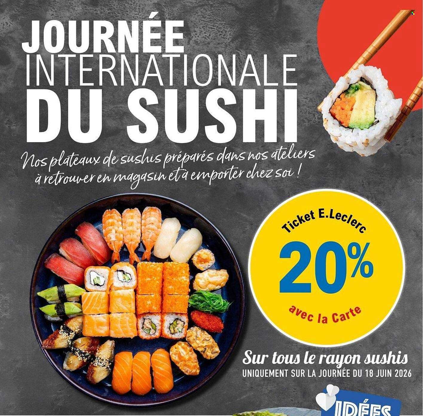 JOURNÉE INTERNATIONALE DU SUSHI