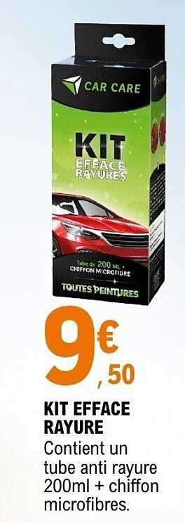 KIT EFFACE RAYURE