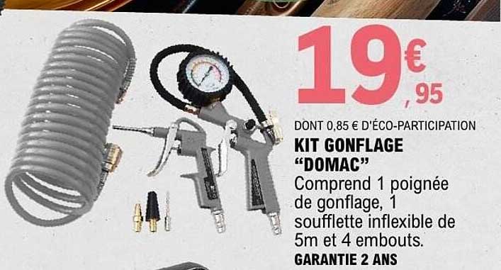 KIT GONFLAGE "DOMAC"