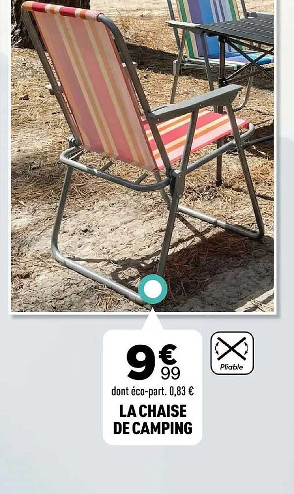 LA CHAISE DE CAMPING