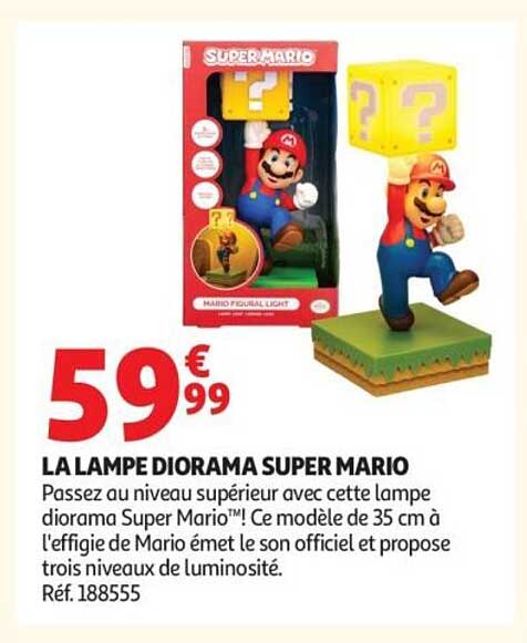 LA LAMPE DIORAMA SUPER MARIO