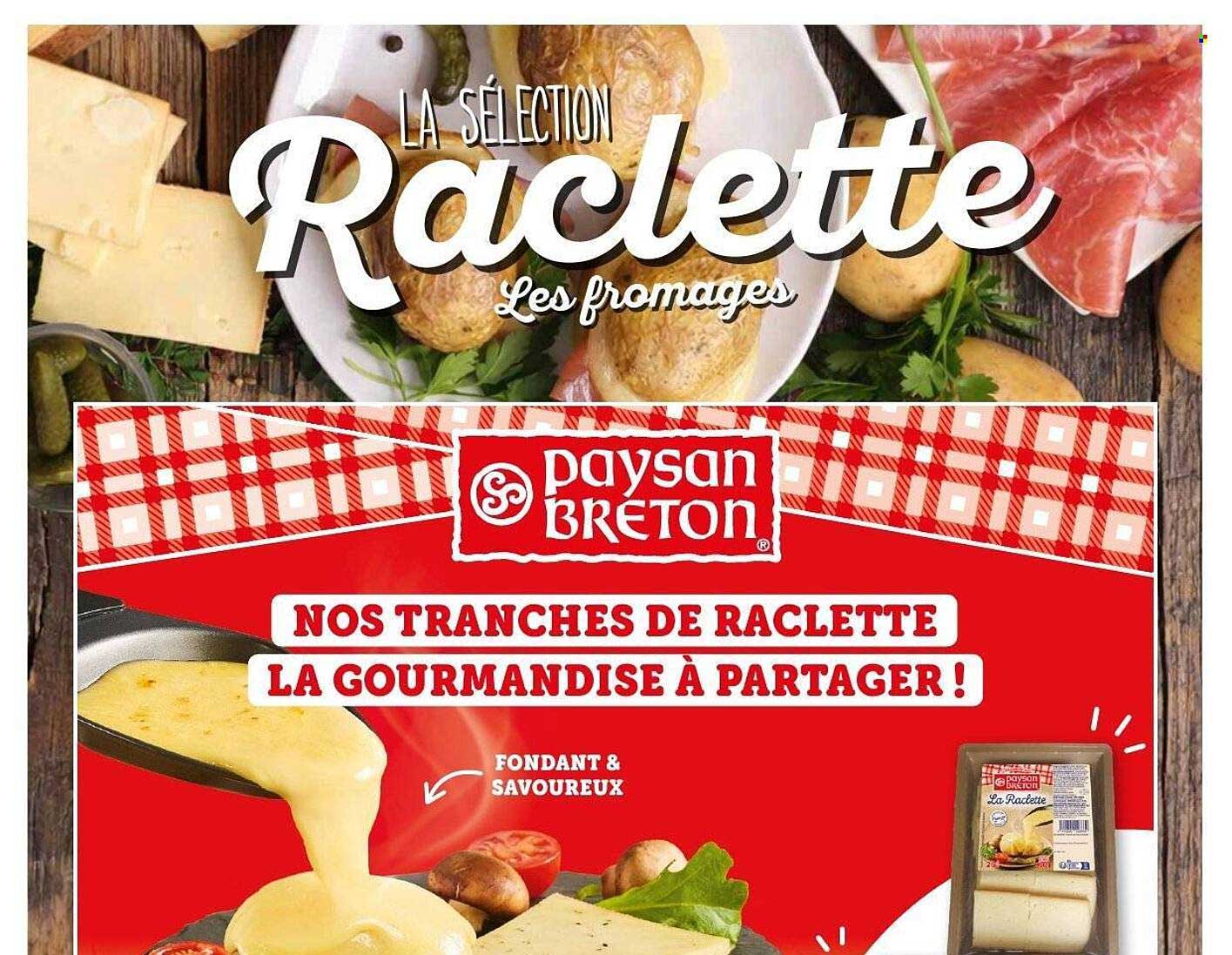 La Sélection Raclette Les fromages