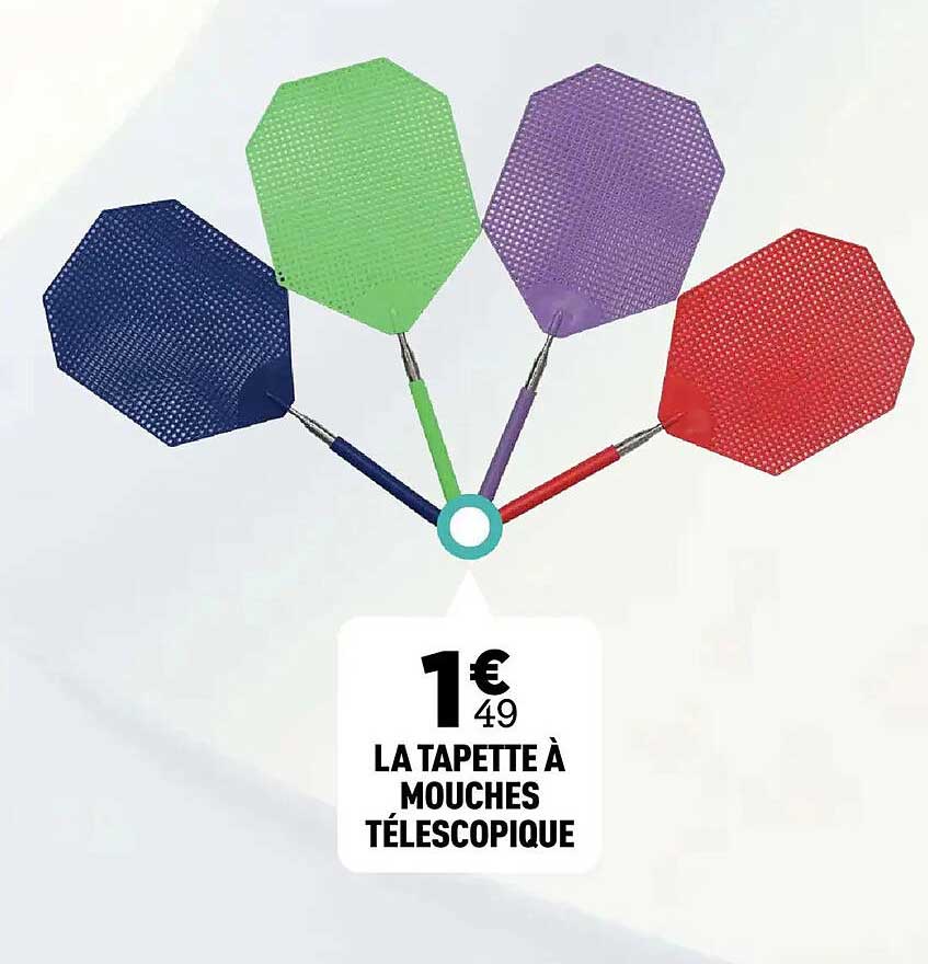 LA TAPETTE À MOUCHES TÉLESCOPIQUE