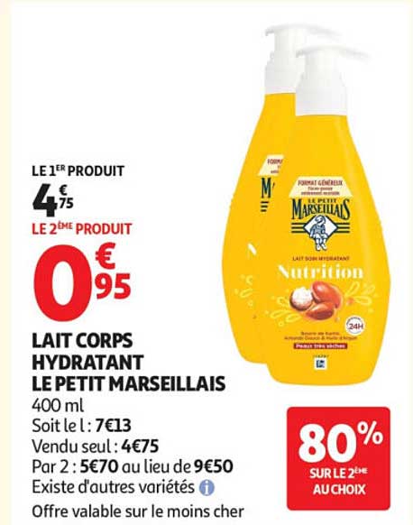 LAIT CORPS HYDRATANT LE PETIT MARSEILLAIS