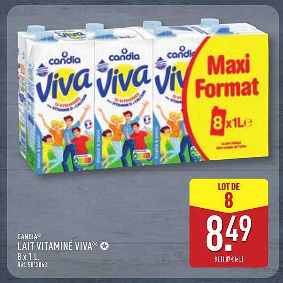 LAIT VITAMINÉ VIVA
