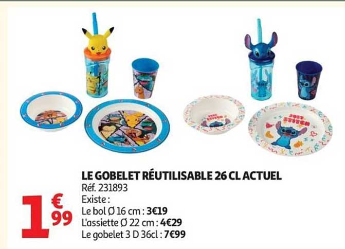 LE GOBELET RÉUTILISABLE 26 CL ACTUEL