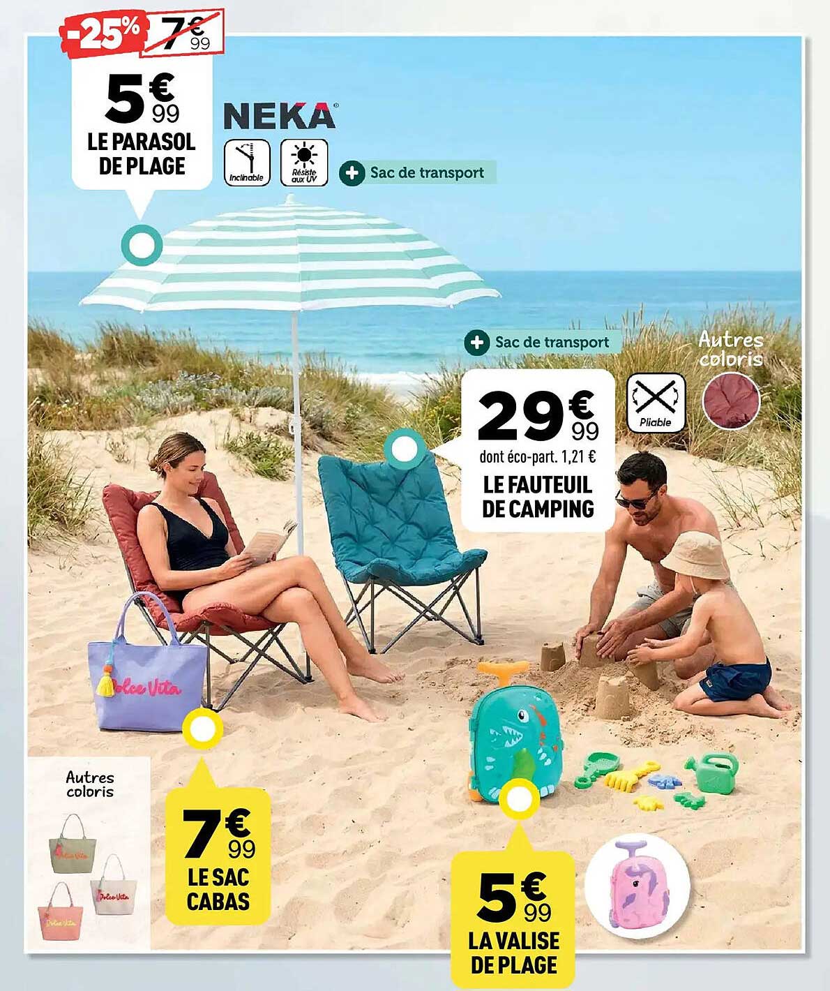 LE PARASOL DE PLAGE