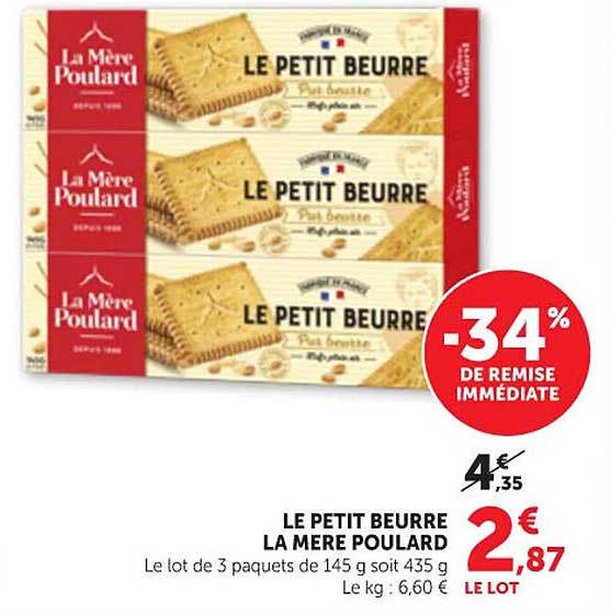 LE PETIT BEURRE LA MERE POULARD